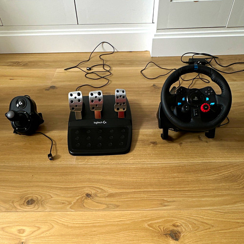 Logitech g29 racing wheel with - logitech,