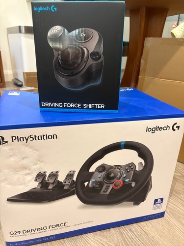 New logitech g29 - new, steering