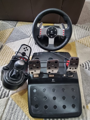 Logitech g27 steering wheel - logitech,