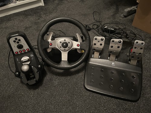 Logitech g25 racing steering - logitech,