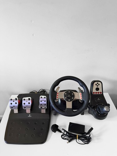 Logitech g27 racing steering - logitech,
