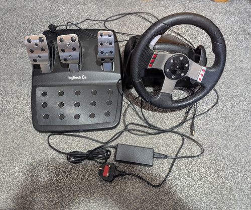 Logitech g27 steering - steering, wheel