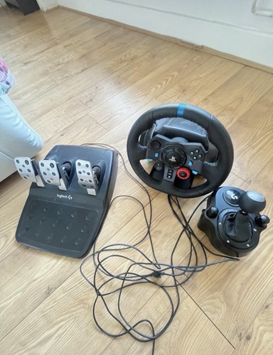 G29 steering wheel - +, pedals