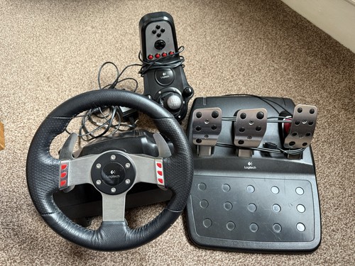 Logitech g27 racing steering - logitech,